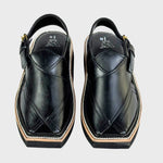 Black Signature Peshawari Chappal